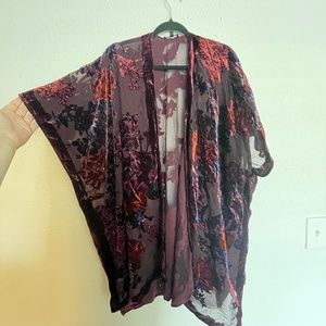 Velvet kimono